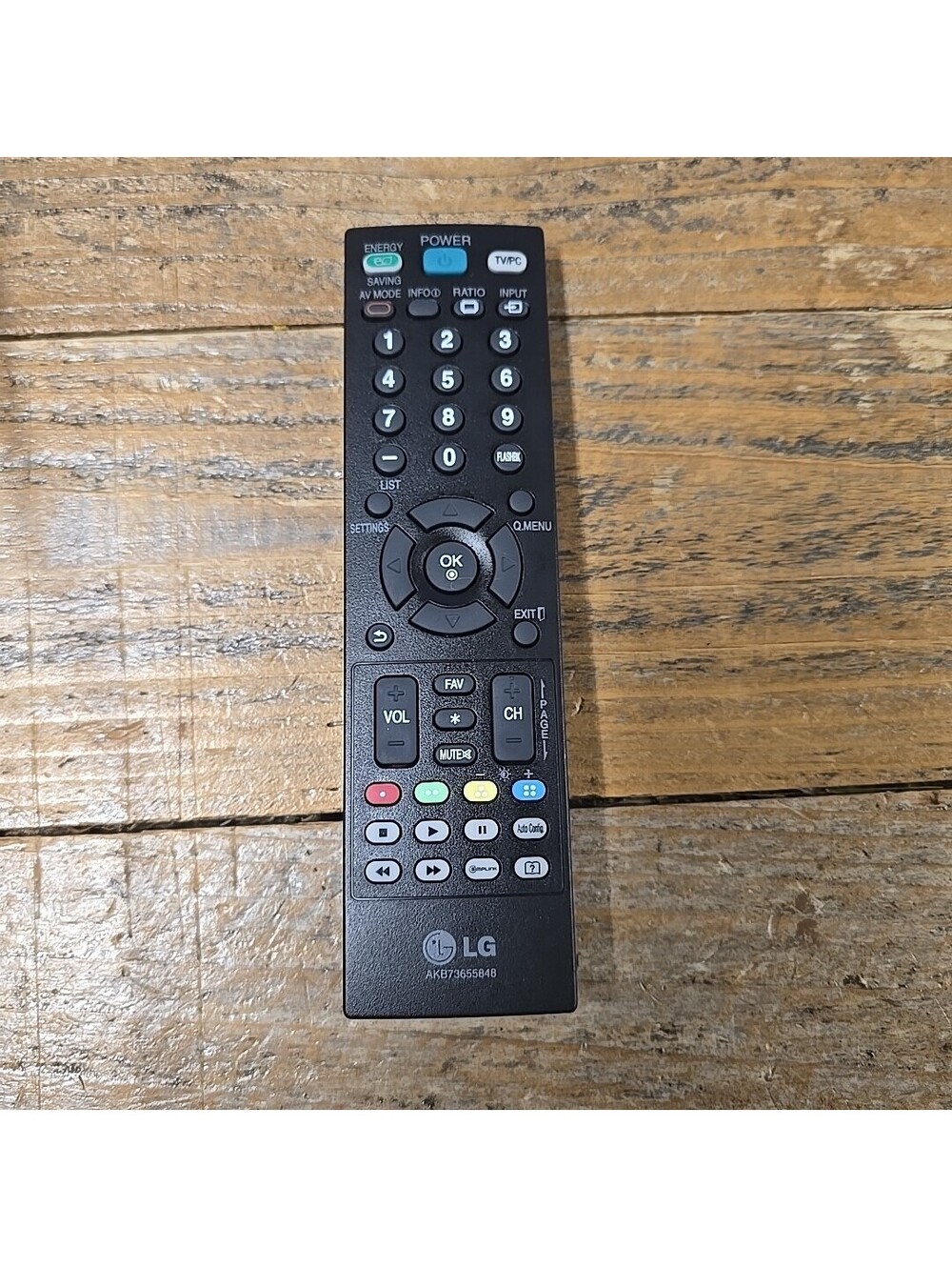 Genuine LG Remote Control AKB73655848 Original OEM - Tested & Works